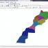 shape file  التقسيم الجهوي الجديد 2015 المغرب