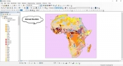 تحميل خريطة التربة  لقارة أفريقيا بصيغة الشابفايل