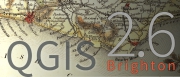 برنامج QGIS النسخة QGIS 2.6.1 BRIGHTON