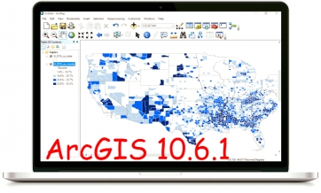 تحميل وتثبيت برنامج ArcGis 10.6.1