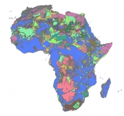 الخريطة الجيولوجية لافريقيا