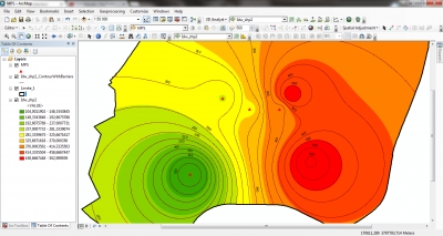 شرح ال Interpolation وطريقة IDW في برنامج ARC Gis