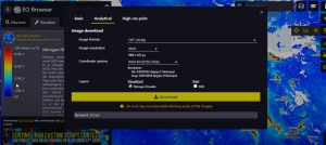 Download Sentinel-5p Data for Air Quality Assessment- تحميل بيانات المستشعر سنتينال لمراقبة تلوث الهواء