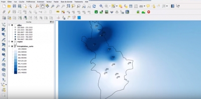 شرح ال Interpolation وطريقة IDW في برنامج QGIS